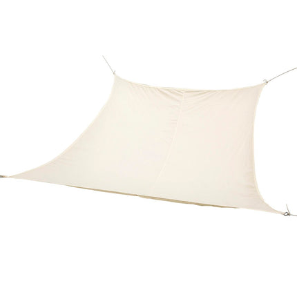 Markise DKD Home Decor Kerze 500 x 500 x 2 cm 500 x 500 x 500 cm Beige Edelstahl Aluminium