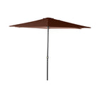 Solskærm DKD Home Decor Braun Stahl (270 x 270 x 250 cm)