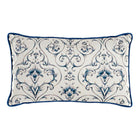 Kissen DKD Home Decor Blau 50 x 10 x 30 cm Blomster