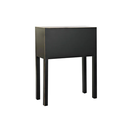 Konsole DKD Home Decor 63 x 28 x 83 cm Tanne Rot Schwarz Gold Metall Weiß Holz MDF