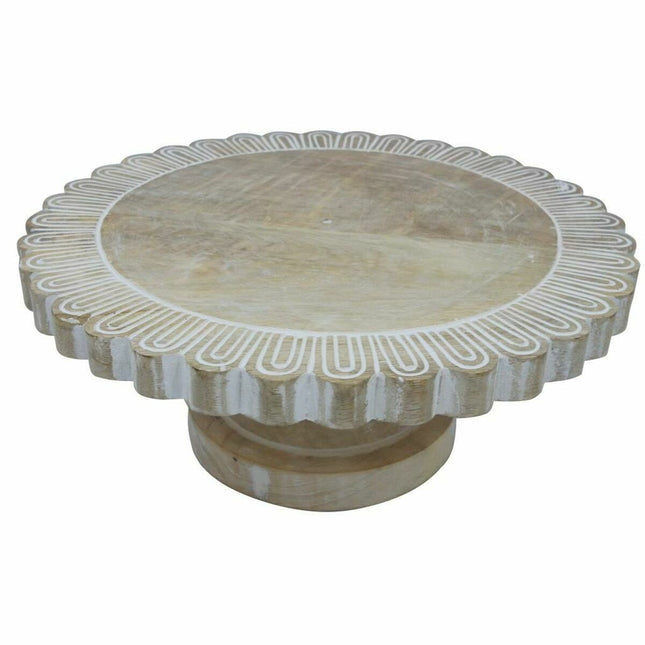 Tischdekoration DKD Home Decor 30,5 x 30,5 x 12,7 cm natürlich Kolonial Decapé