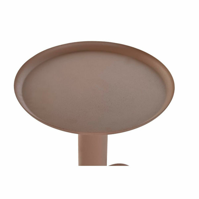 Beistelltisch DKD Home Decor Rosa Aluminium Hellrosa 35 x 35 x 62 cm