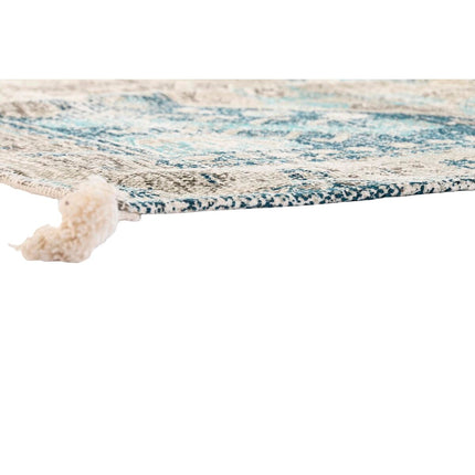 Teppich DKD Home Decor Antiker Finish Blau Baumwolle Araber (120 x 180 x 1 cm)