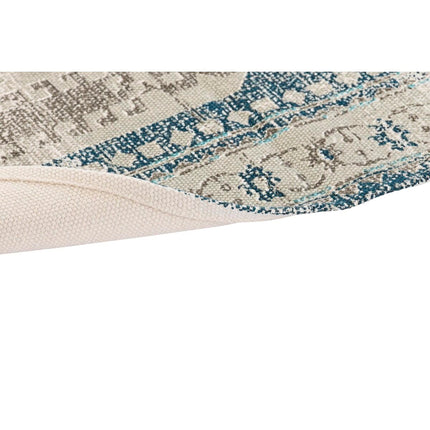 Teppich DKD Home Decor Antiker Finish Blau Baumwolle Araber (120 x 180 x 1 cm)