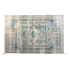 Teppich DKD Home Decor Antiker Finish Blau Baumwolle Araber Randbereich (160 x 230 x 1 cm)