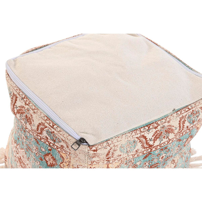 Kissen DKD Home Decor Boden Braun 40 x 40 x 40 cm grün Araber Randbereich