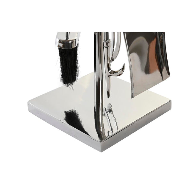 Kaminutensilien DKD Home Decor Edelstahl Aluminium (20 x 20 x 78 cm)