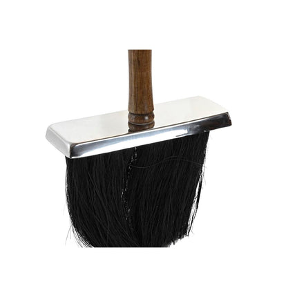 Kaminutensilien DKD Home Decor 24 x 21 x 26 cm Edelstahl Mango-Holz