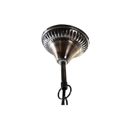 Deckenlampe DKD Home Decor Kristall Metall Bunt 25 W 23 x 23 x 33 cm (2 Stück)