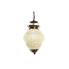 Deckenlampe DKD Home Decor Kristall Metall Weiß 25 W (23 x 23 x 33 cm)