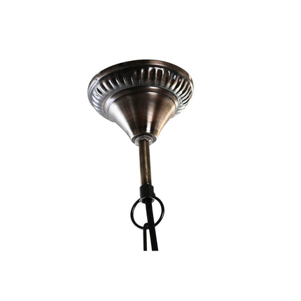 Deckenlampe DKD Home Decor Kristall Metall Weiß 25 W (22 x 22 x 33 cm)