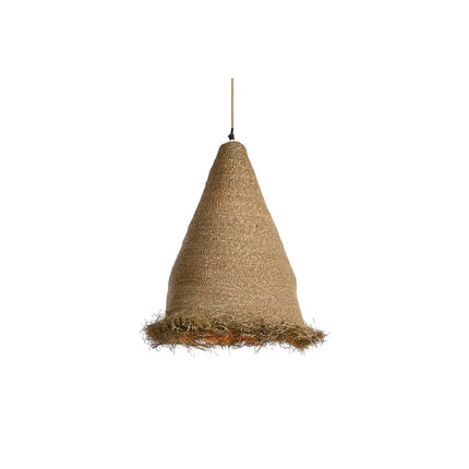 Deckenlampe DKD Home Decor natürlich Eisen 50 W Jute (48 x 48 x 59 cm)