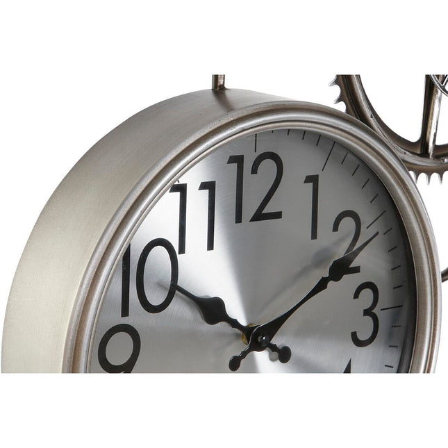 Wanduhr DKD Home Decor Zahnräder 50 x 7 x 62 cm Kristall Eisen (2 Stück)