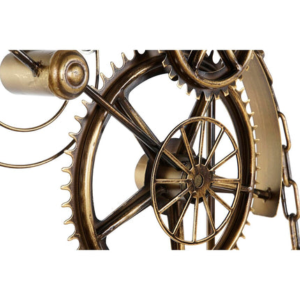 Wanduhr DKD Home Decor Zahnräder 50 x 7 x 62 cm Kristall Eisen (2 Stück)