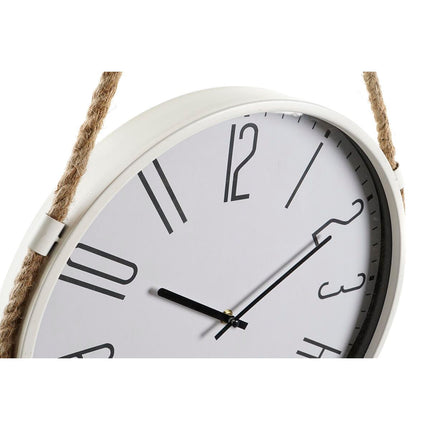 Wanduhr DKD Home Decor 40 x 4,5 x 55 cm Schnur Eisen (2 Stück)