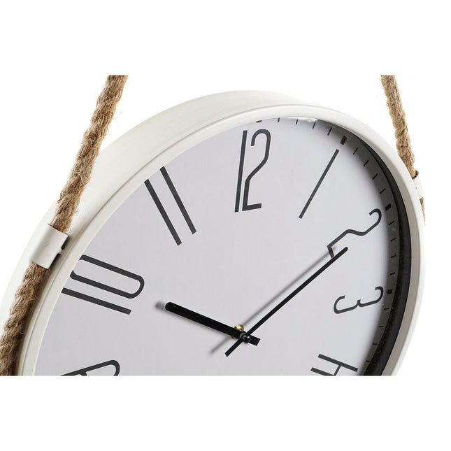 Wanduhr DKD Home Decor 40 x 4,5 x 55 cm Schnur Eisen (2 Stück)