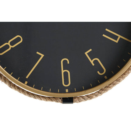 Wanduhr DKD Home Decor 40 x 4,5 x 55 cm Schnur Eisen (2 Stück)