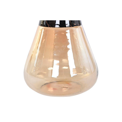 Beistelltisch DKD Home Decor Kristall zweifarbig Eisen (60 x 60 x 57 cm)