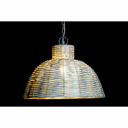 Deckenlampe DKD Home Decor 38 x 28 x 24 cm Gold Weiß Eisen 50 W
