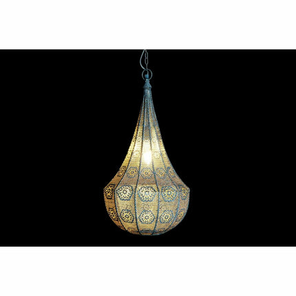 Deckenlampe DKD Home Decor 31 x 31 x 56 cm natürlich Weiß Eisen 50 W
