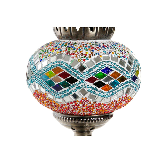 Tischlampe DKD Home Decor 15 x 15 x 36 cm Kristall Metall Bunt 15 x 15 x 41 cm 250 V 50 W (2 Stück)