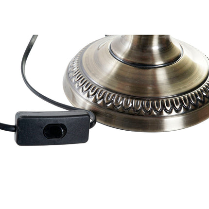 Tischlampe DKD Home Decor 15 x 15 x 36 cm Kristall Metall Bunt 15 x 15 x 41 cm 250 V 50 W (2 Stück)