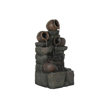 Gartenbrunnen DKD Home Decor 37 x 36 x 81 cm Harz