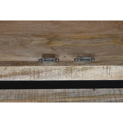 Anrichte DKD Home Decor 85 x 45 x 100 cm natürlich Schwarz Metall Mango-Holz