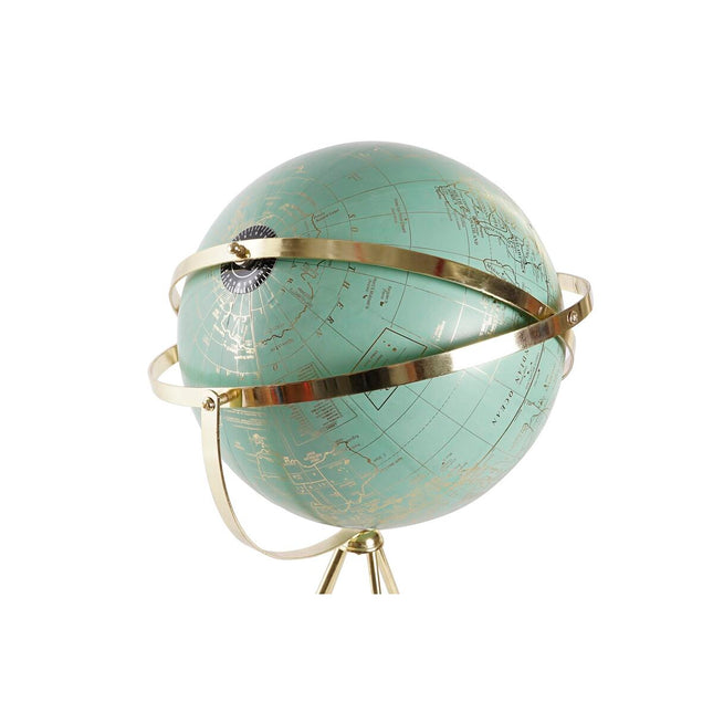 Deko-Figur DKD Home Decor Terraqueo-Globus Metall PVC Vintage Stehend (37 x 34 x 63 cm)