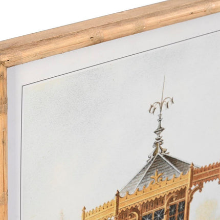Bild DKD Home Decor Tanne Kristall 50 x 70 x 2,8 cm Orientalisch 50 x 3 x 70 cm (2 Stück)