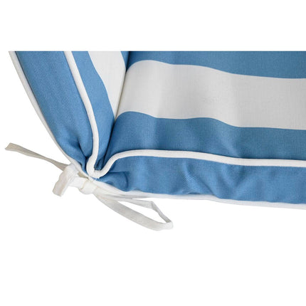 Kissen DKD Home Decor Hängematte 190 x 60 x 5 cm Weiß Himmelsblau