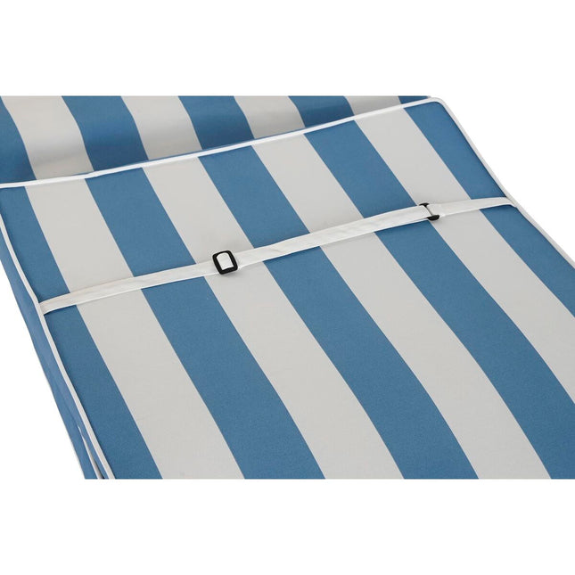 Kissen DKD Home Decor Hängematte 190 x 60 x 5 cm Weiß Himmelsblau