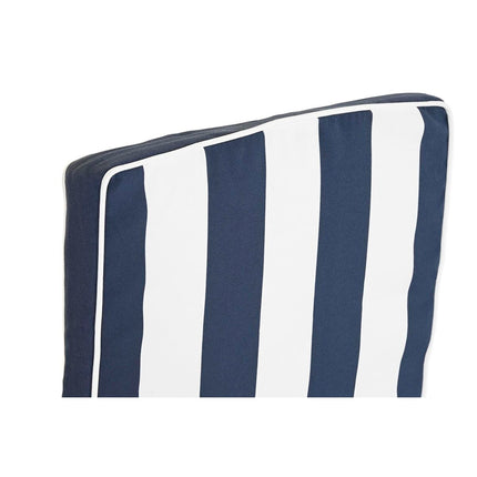 Kissen DKD Home Decor 42 x 4 x 115 cm Streifen Weiß Marineblau