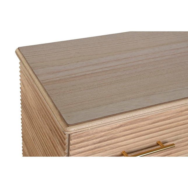 Kommode DKD Home Decor 77 x 40 x 76 cm 75 x 40 x 76 cm Scandi Gold Hellbraun Holz MDF