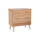 Kommode DKD Home Decor 77 x 40 x 76 cm 75 x 40 x 76 cm Scandi Gold Hellbraun Holz MDF