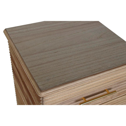 Kommode DKD Home Decor 45 x 40 x 100 cm 42 x 40 x 100 cm Scandi Gold Hellbraun Holz MDF