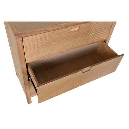 Kommode DKD Home Decor Scandi Hellbraun Kiefer 80 x 40 x 80 cm Holz MDF