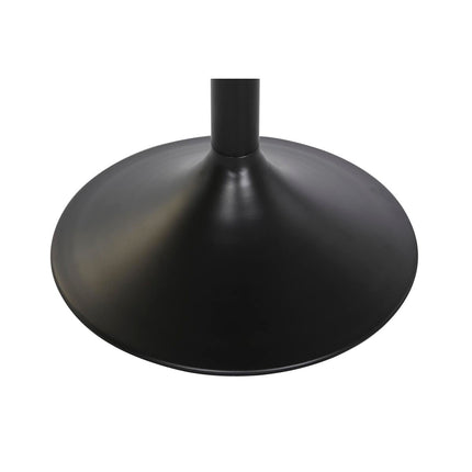 Beistelltisch DKD Home Decor Schwarz Gold Metall Weiß Marmor (40,5 x 40,5 x 57,5 cm)