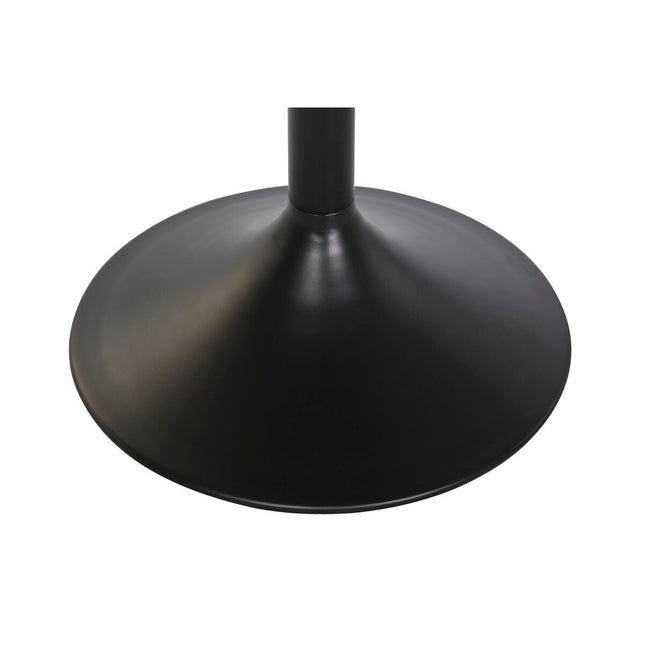 Beistelltisch DKD Home Decor Schwarz Gold Metall Weiß Marmor (40,5 x 40,5 x 57,5 cm)