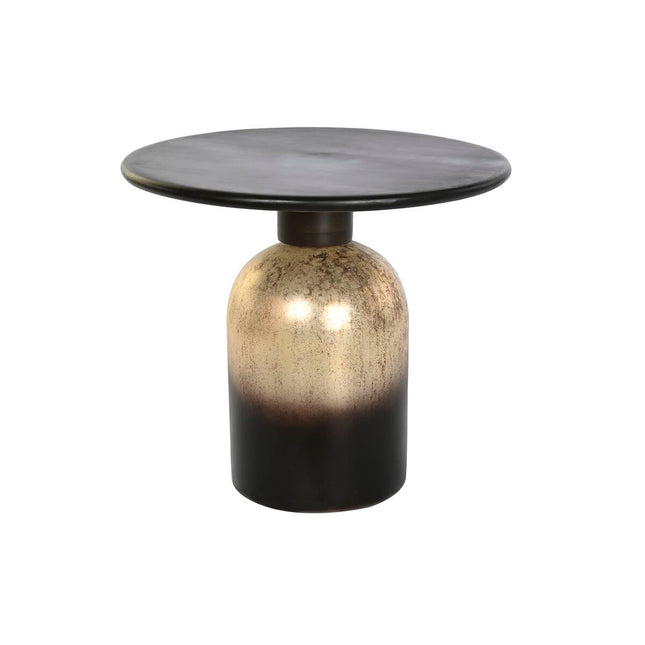 Beistelltisch DKD Home Decor 58,5 x 58,5 x 53 cm Kristall Schwarz Mango-Holz