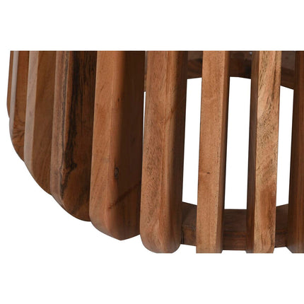 Beistelltisch DKD Home Decor Weiß natürlich Marmor Mango-Holz 47 x 47 x 58 cm