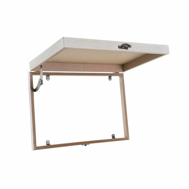 Abdeckungen DKD Home Decor Pflanze Zähler 46,5 x 6 x 31,5 cm 2 Stück Holz MDF