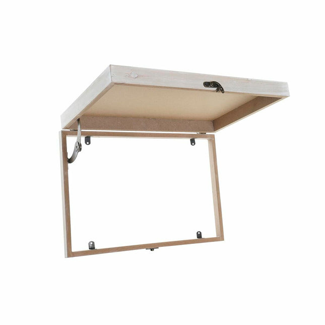 Abdeckungen DKD Home Decor Elefant Zähler 46,5 x 6 x 31,5 cm türkis 2 Stück Holz MDF