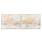Bild DKD Home Decor 80 x 3,5 x 60 cm New York Loft (2 Stück)