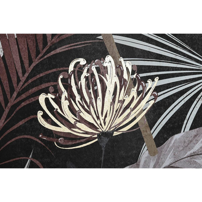 Bild DKD Home Decor 83 x 4,5 x 122,5 cm 83 x 4,5 x 123 cm Tropical Pflanzenblatt (2 Stück)