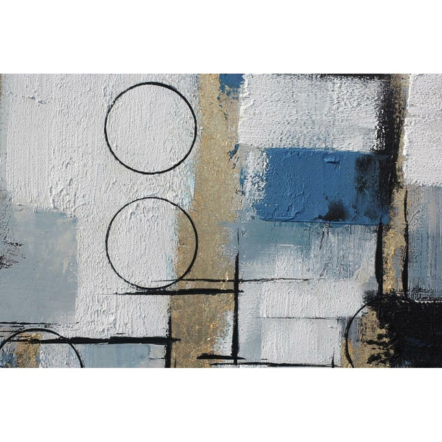 Bild DKD Home Decor 100 x 2,8 x 100 cm abstrakt Moderne (2 Stück)