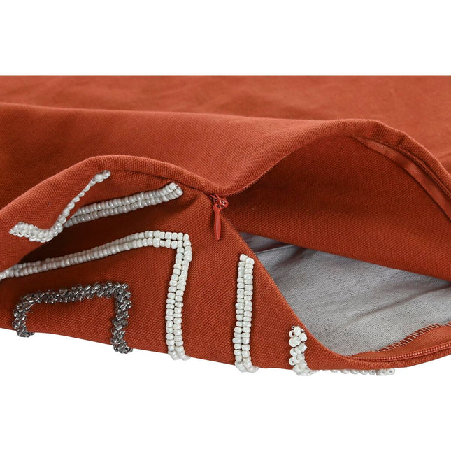Kissenbezug DKD Home Decor Terrakotta Geometrisch 50 x 1 x 50 cm