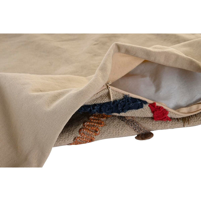 Kissenbezug DKD Home Decor Bunt Randbereich 50 x 1 x 50 cm