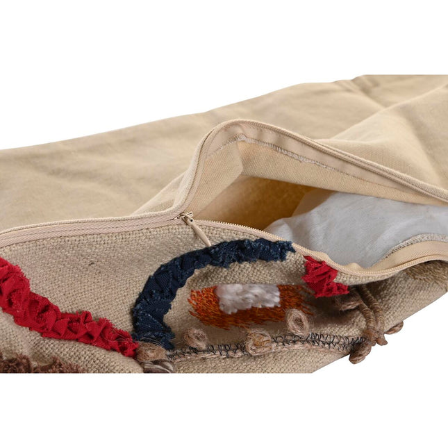 Kissenbezug DKD Home Decor 60 x 1 x 40 cm Bunt Randbereich