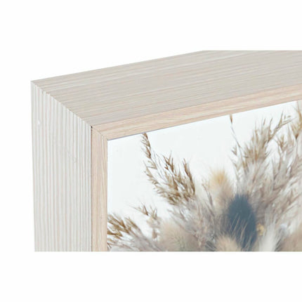 Dekorative Blume DKD Home Decor 16 x 6 x 21 cm Beige Braun Blomster (2 Stück)